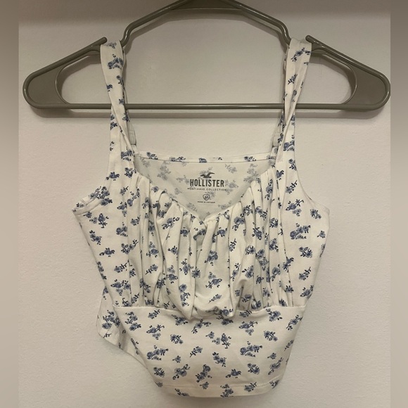 Floral Hollister Crop Top - Picture 1 of 2